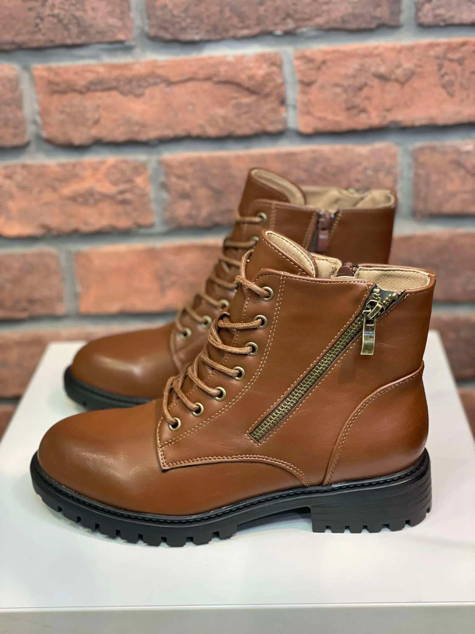 Bottine à lacets Lya