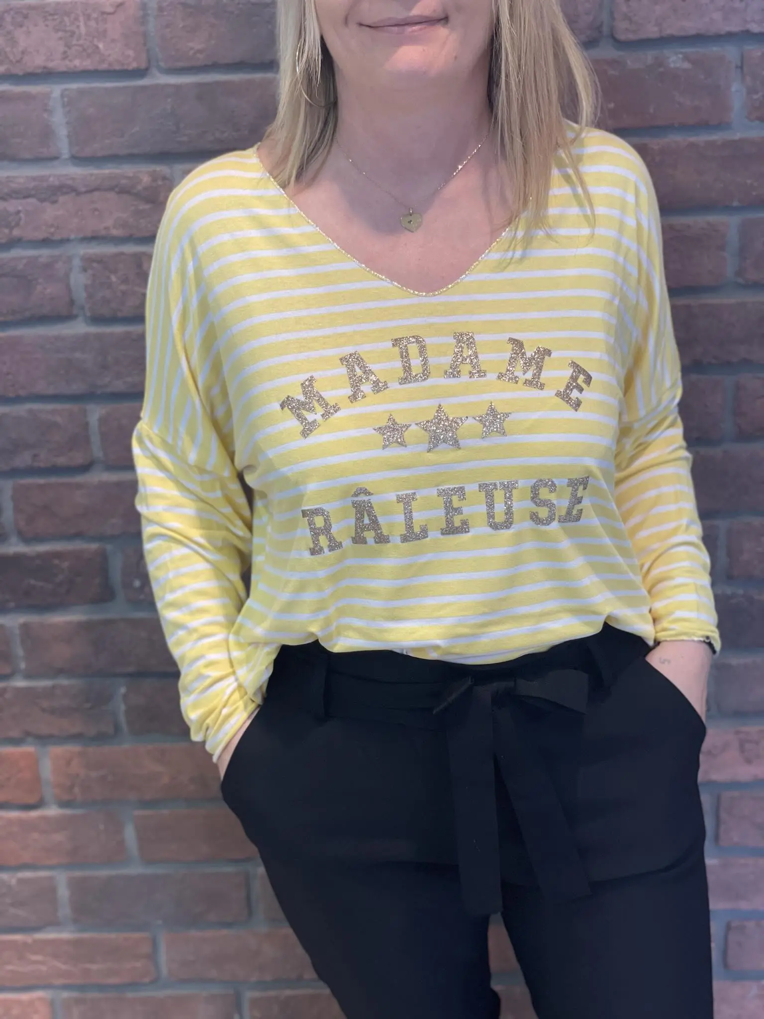 Madame Raleuse jaune