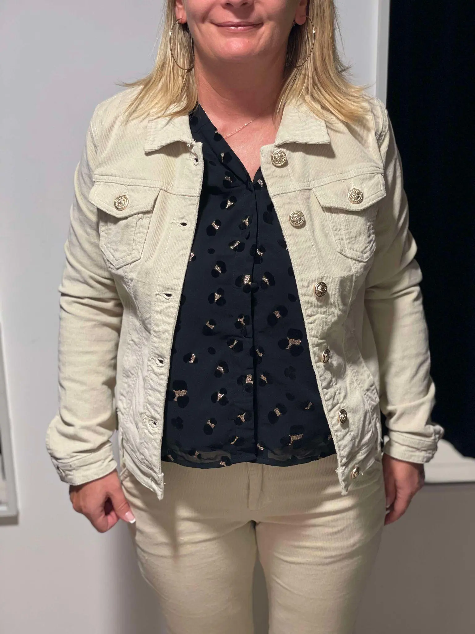 Veste en velours
