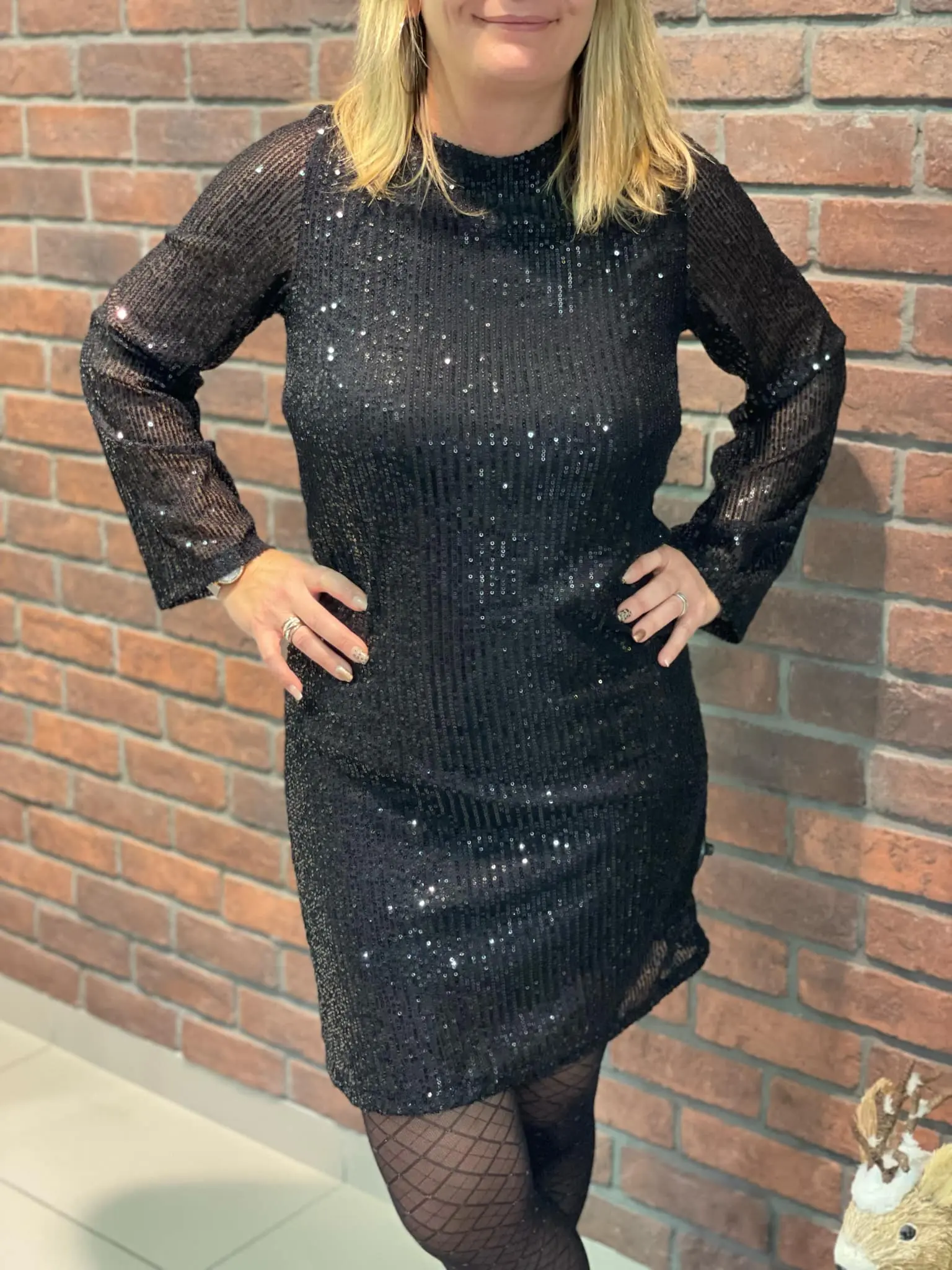 Robe noeud noir
