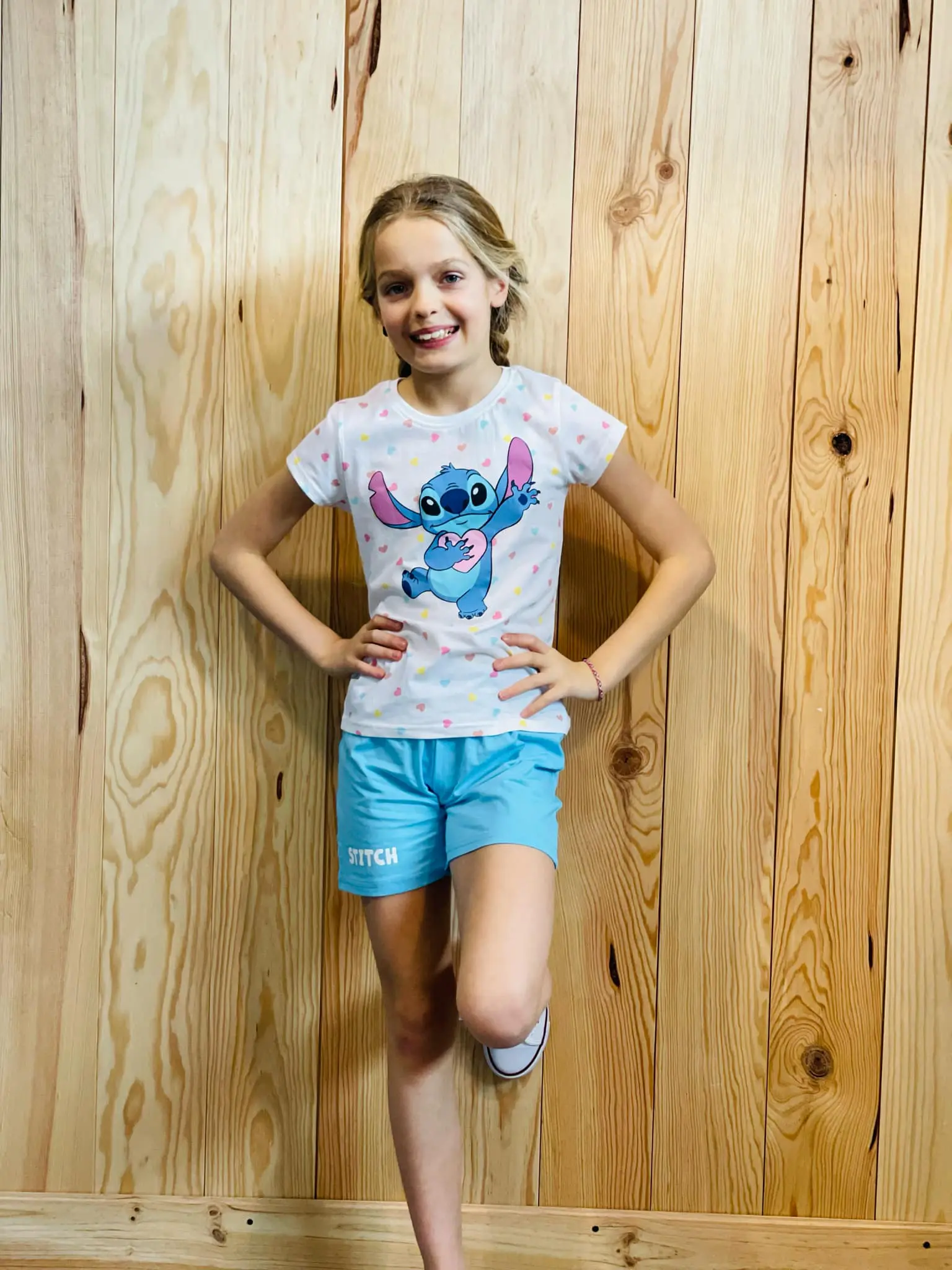 Ensemble Stitch bleu – Image 2