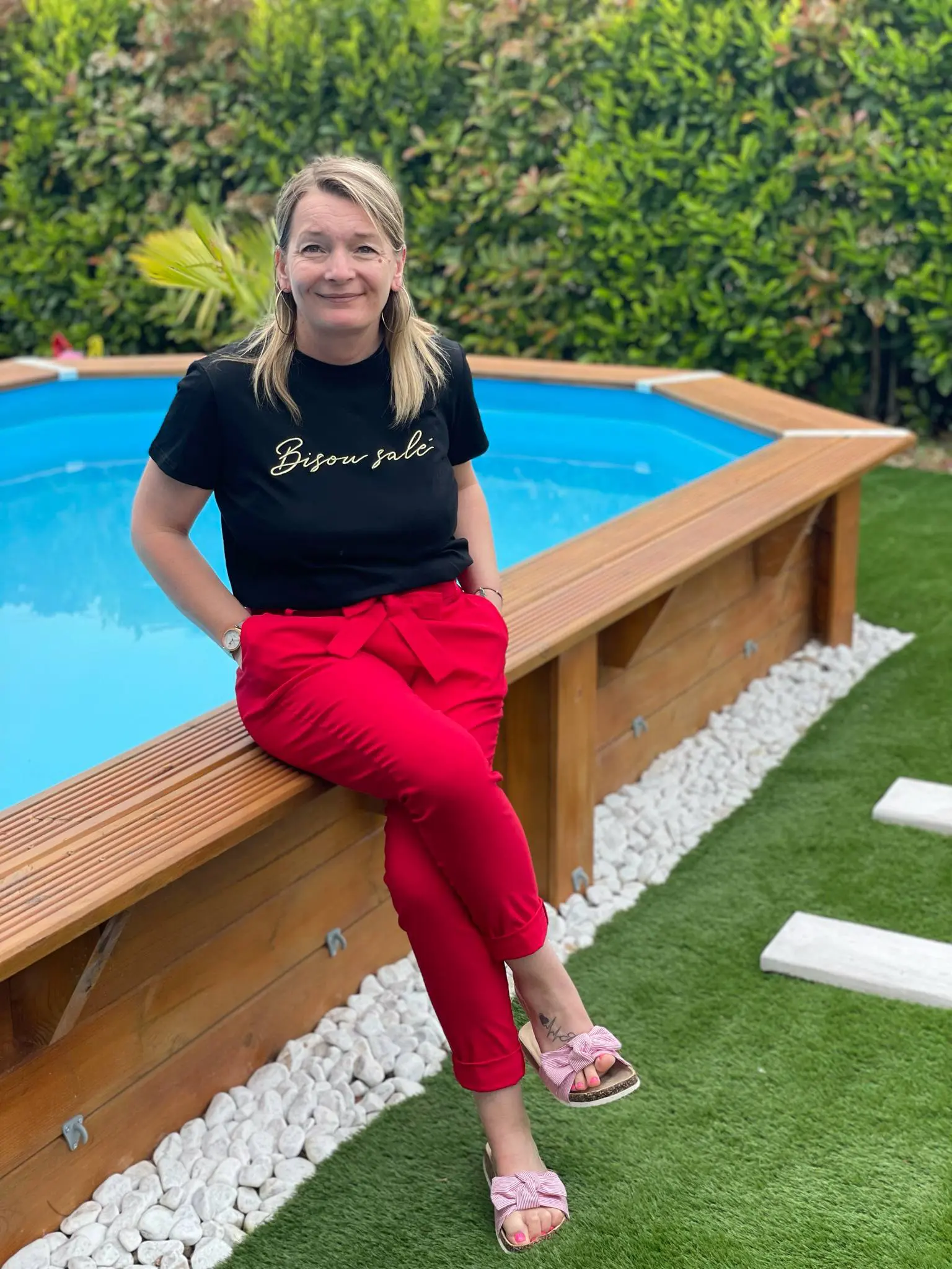 Tee-shirt bisou salé – Image 2