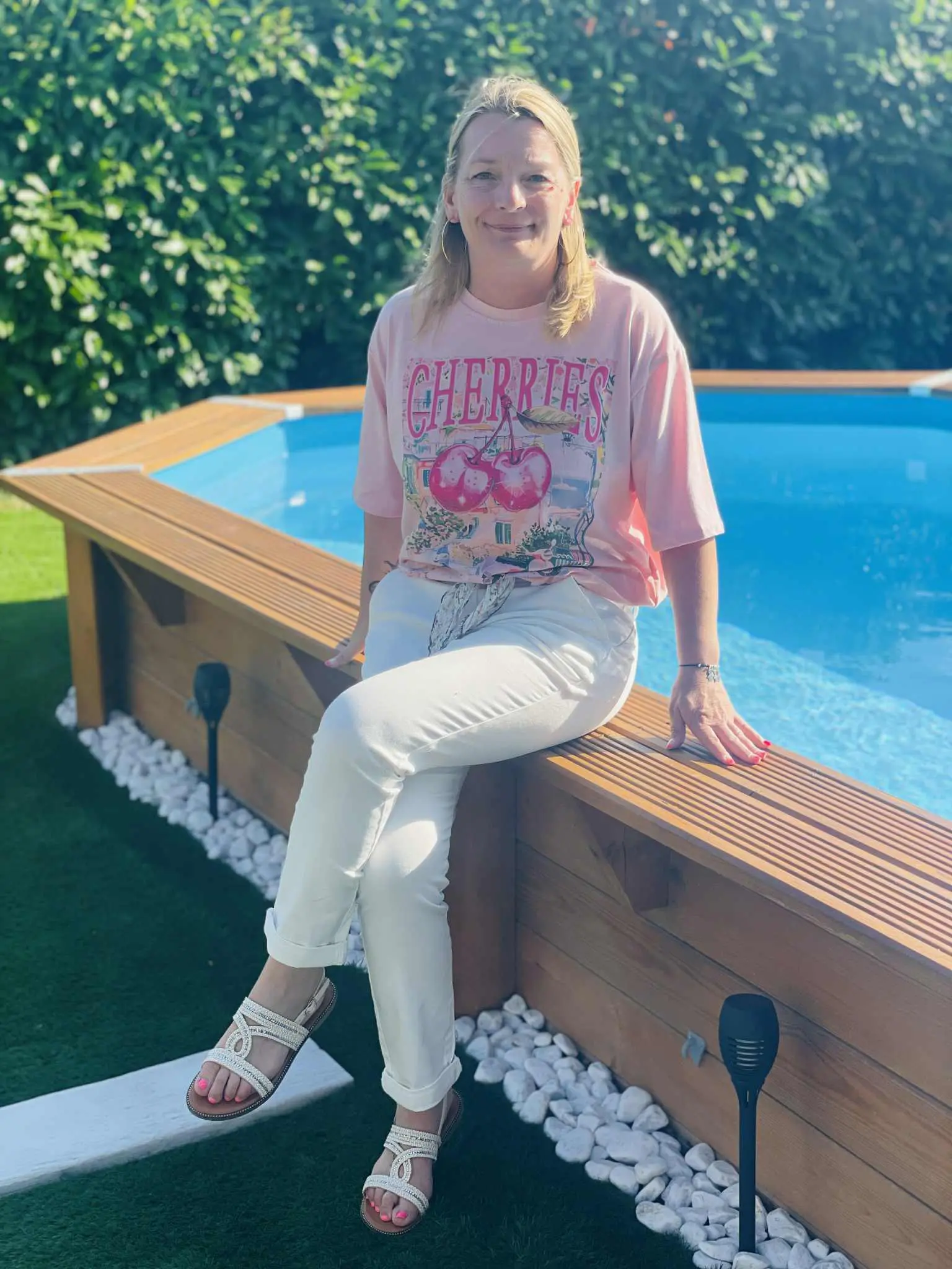 Tee-shirt cerise – Image 2