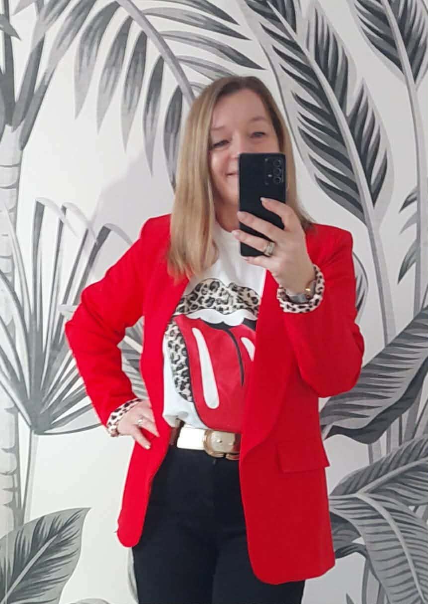 Blazer léopard
