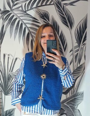 Gilet Etoile bleu