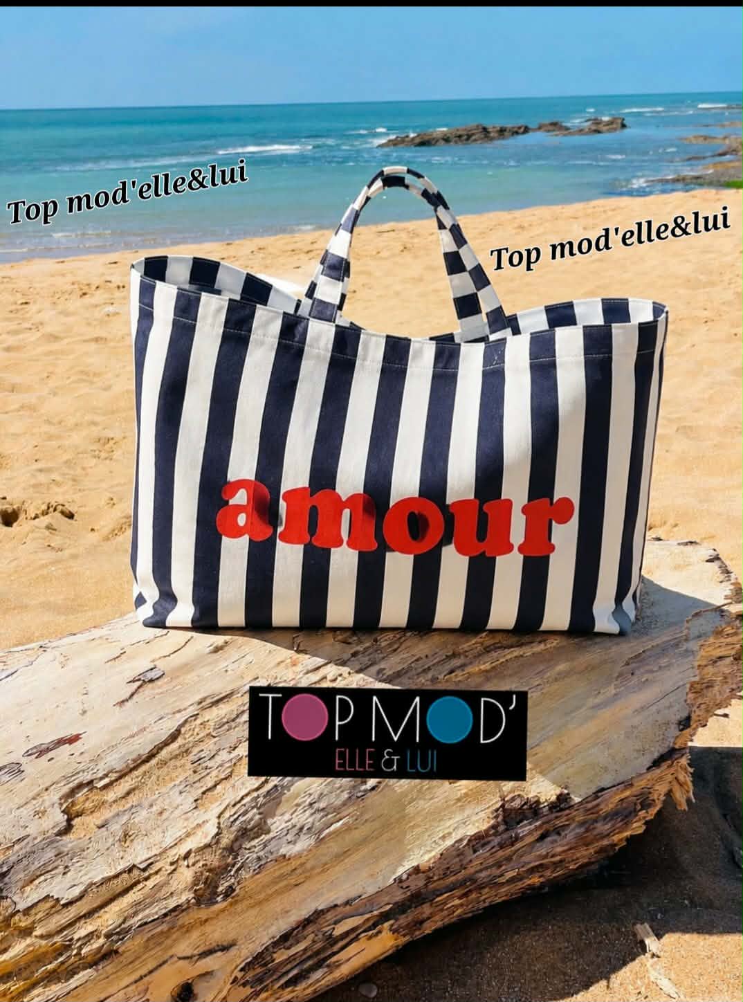Sac cabas Amour – Image 3