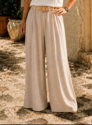 Pantalon Fluide ceinture